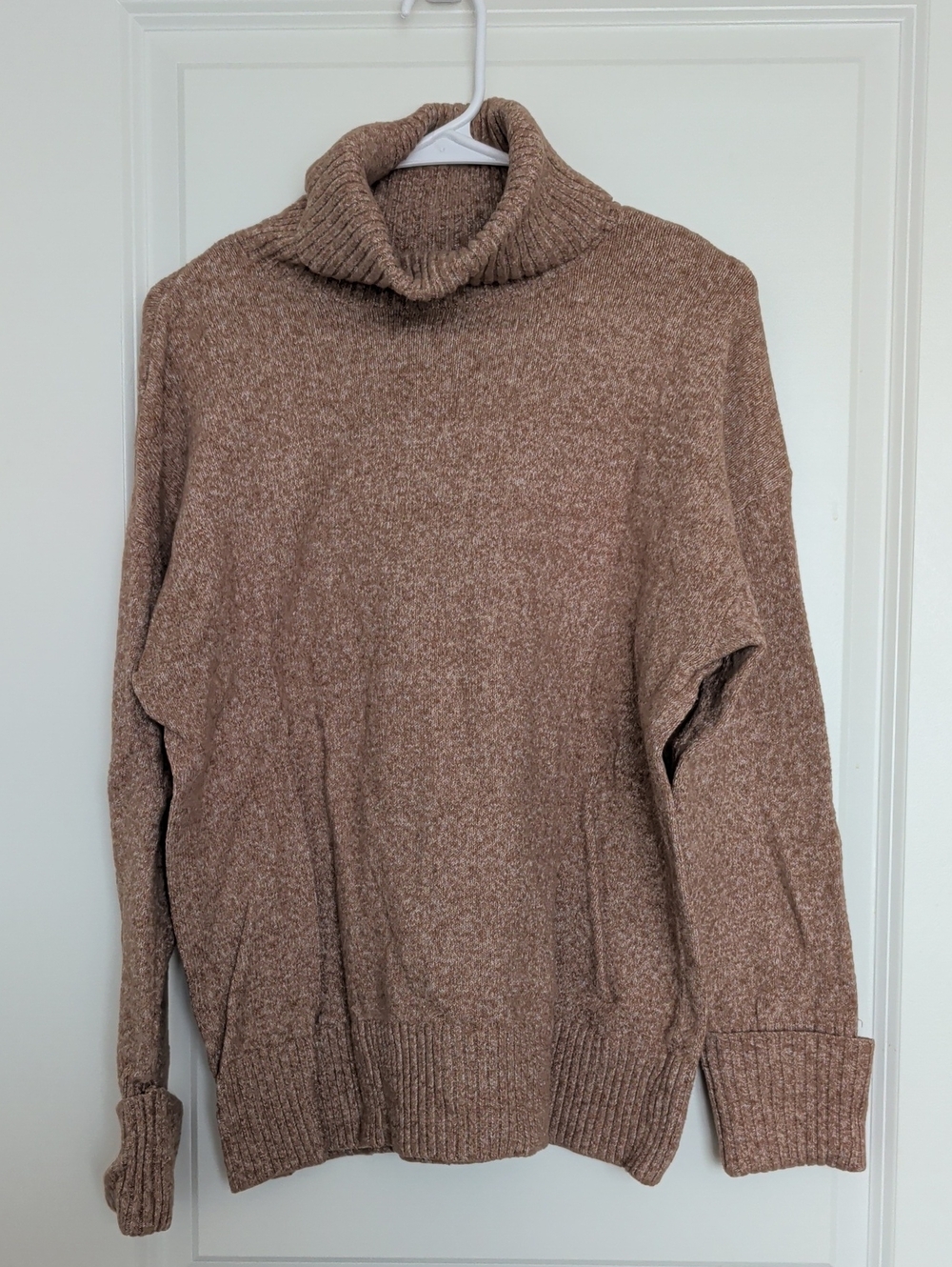 Old Navy Light Brown Turtleneck Sweater